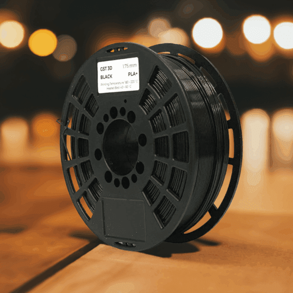 GST3D filament 1,75 mm PLA+ 1 kg fekete - Image 3