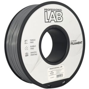 Professional Lab ABS+ filament 1,75 mm, ezüst, 1 kg – tekercs