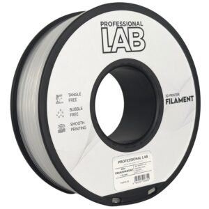 Professional Lab ABS+ filament 1,75 mm, átlátszó, 1 kg – tekercs