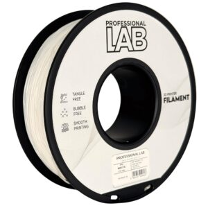 Professional Lab TPU 95A filament 1,75 mm, fehér, 1 kg – tekercs