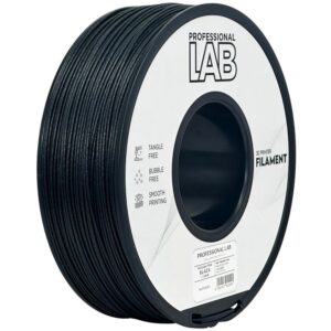 Professional Lab ASA GF (üvegszálas) filament 1,75 mm, fekete, 1 kg – tekercs