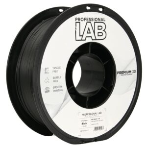 Professional Lab PETG Matt filament 1,75 mm, fekete, 1 kg – tekercs