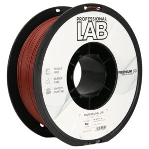 Professional Lab PETG Matt filament 1,75 mm, piros, 1 kg – tekercs