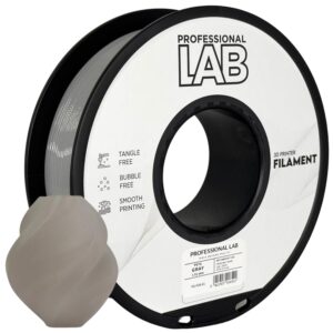 Professional Lab PETG filament 1,75 mm, szürke, 1 kg – tekercs nyomtatott mintával