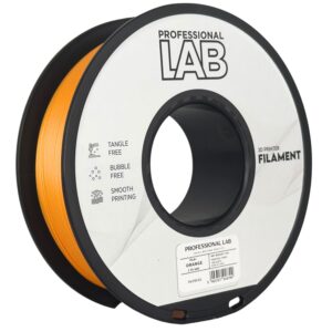 Professional Lab PLA+ filament 1,75 mm, narancssárga, 1 kg – tekercs