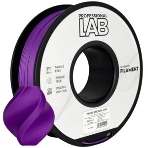 Professional Lab PLA filament 1,75 mm, lila, 1 kg – tekercs nyomtatott mintával