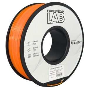 Professional Lab ABS+ filament 1,75 mm, narancssárga, 1 kg – tekercs