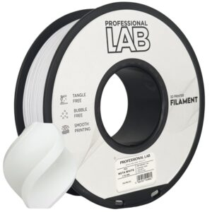 Professional Lab PLA Meta filament 1,75 mm, fehér, 1 kg – tekercs nyomtatott mintával