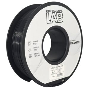 Professional Lab Silk PLA filament 1,75 mm, fekete, 1 kg – tekercs