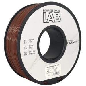 Professional Lab ABS+ filament 1,75 mm, barna, 1 kg – tekercs