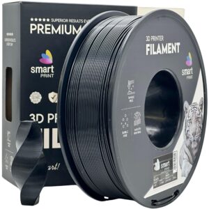 Smart Print ABS+ filament 1,75 mm, fekete, 1 kg – tekercs dobozzal