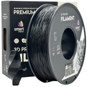 Smart Print TPU 95A filament 1,75 mm, fekete, 1 kg – tekercs dobozzal