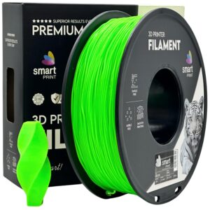 Smart Print TPU 95A filament 1,75 mm, zöld, 1 kg – tekercs dobozzal