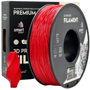 Smart Print TPU 95A filament 1,75 mm, piros, 1 kg – tekercs dobozzal