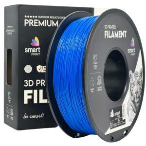 Smart Print TPU 95A filament 1,75 mm, kék, 1 kg – tekercs dobozzal