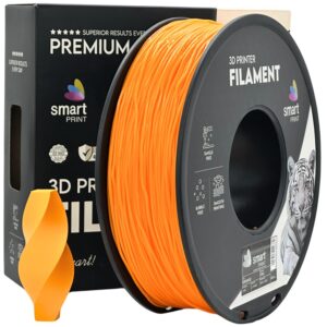 Smart Print TPU 95A filament 1,75 mm, narancssárga, 1 kg – tekercs dobozzal
