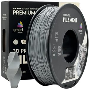 Smart Print TPU 95A filament 1,75 mm, szürke, 1 kg – tekercs dobozzal
