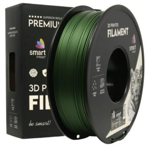 Smart Print PLA filament 1,75 mm, olívazöld, 1 kg – tekercs dobozzal