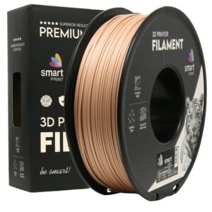 Smart Print PLA filament 1,75 mm, világosbarna, 1 kg – tekercs dobozzal