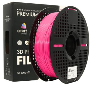 Smart Print PLA filament 1,75 mm, magenta, 1 kg – tekercs dobozzal