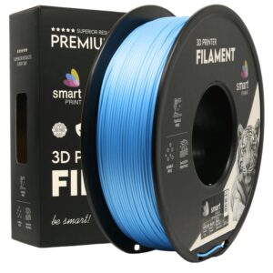 Smart Print PLA filament 1,75 mm, pasztell kék, 1 kg – tekercs dobozzal