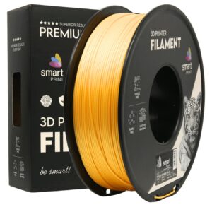 Smart Print PLA filament 1,75 mm, pasztell narancssárga, 1 kg – tekercs dobozzal