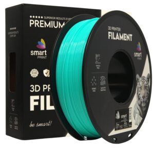 Smart Print PETG filament 1,75 mm, cián, 1 kg