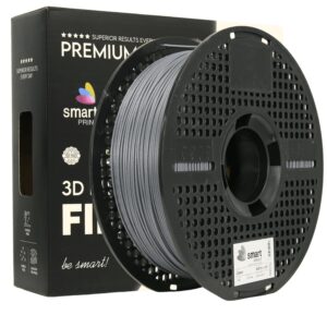 Smart Print PETG Carbon filament 1,75 mm, szürke, 1 kg – tekercs dobozzal