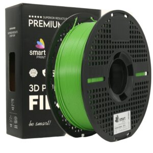 Smart Print PETG filament 1,75 mm, fűzöld, 1 kg – tekercs dobozzal