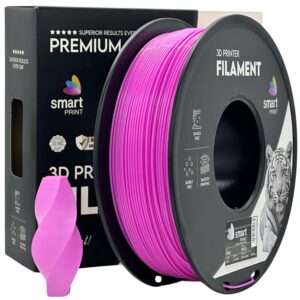 Smart Print PETG filament 1,75 mm, rózsaszín, 1 kg – tekercs dobozzal