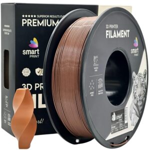 Smart Print PETG filament 1,75 mm, barna, 1 kg – tekercs dobozzal