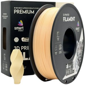 Smart Print PLA+ filament 1,75 mm, homokarany, 1 kg – tekercs dobozzal