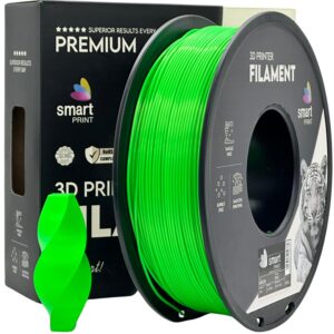 Smart Print PLA filament 1,75 mm, zöld, 1 kg – tekercs dobozzal