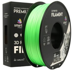 Smart Print PLA filament 1,75 mm, fűzöld, 1 kg – tekercs dobozzal