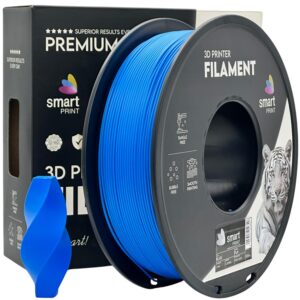 Smart Print PLA filament 1,75 mm, kék, 1 kg – tekercs dobozzal