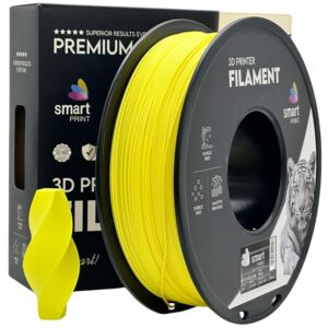 Smart Print PLA Meta filament 1,75 mm, sárga, 1 kg – tekercs dobozzal