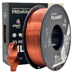 Smart Print Silk PLA filament 1,75 mm, réz, 1 kg – tekercs dobozzal