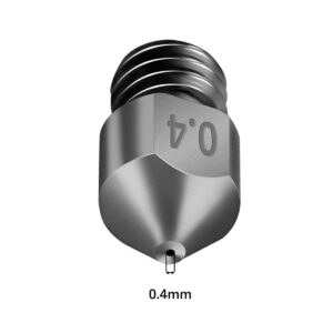 MK8 edzett acél fúvóka 0,4 mm