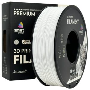 Smart Print ASA filament 1,75 mm, fehér, 1 kg – tekercs dobozzal