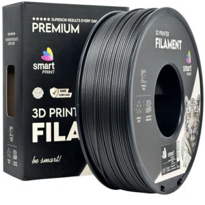 Smart Print PA12 (nylon) filament 1,75 mm, fekete, 1 kg – tekercs dobozzal