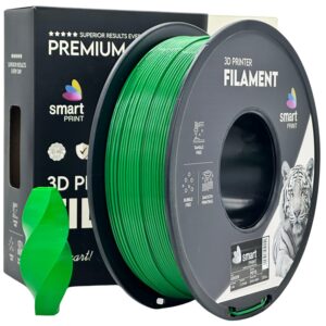 Smart Print PETG filament 1,75 mm, zöld, 1 kg – tekercs dobozzal