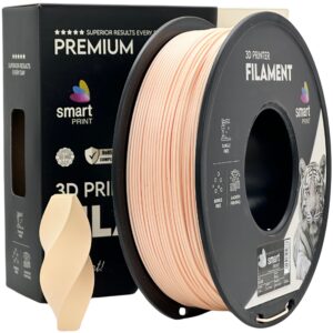 Smart Print PLA filament 1,75 mm, bőrszín, 1 kg – tekercs dobozzal