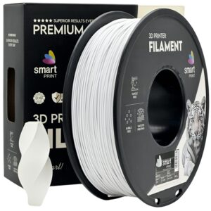 Smart Print PLA filament 1,75 mm, fehér, 1 kg – tekercs dobozzal