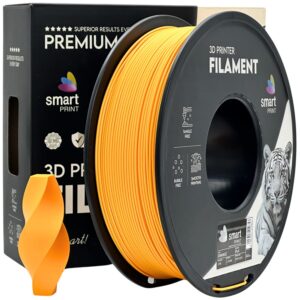 Smart Print PLA filament 1,75 mm, narancssárga, 1 kg – tekercs dobozzal
