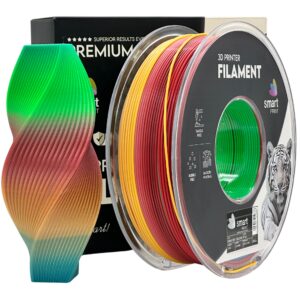 Smart Print PLA filament 1,75 mm, színátmenetes, 1 kg – tekercs dobozzal