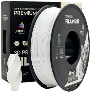 Smart Print PLA Meta filament 1,75 mm, fehér, 1 kg – tekercs dobozzal
